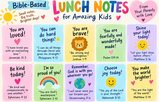 Faith Based Lunch Note Cards